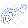 icon for financial key