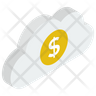 financial cloud icon download