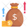 wealth increase icon png