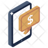 mobile finance emoji