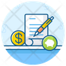 free financial reporting icons