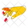 finger drag emoji