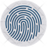 icons of fingerprint