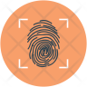 icons for fingerprint