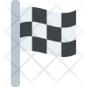 finish flag emoji