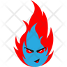 hell fire symbol