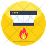 fire detection symbol