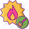fire damage icon png