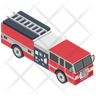 fire tender icon png