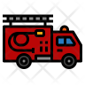 icons of fire-truck