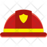 icon firefighter helmet
