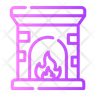 electric fireplace icon png