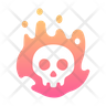icon for horror skull