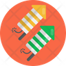 free rocket crackers icons