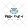 fish farm icon svg