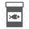 icons of fish feed