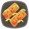 icon for finger fish