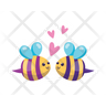 couple kiss icon png