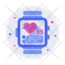 heart rating icon svg