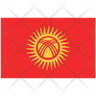flag of kyrgyzstan emoji