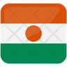 icon flag of niger