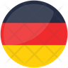 flag of germany icon svg