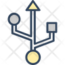 icon usb logo