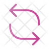 flip arrow symbol