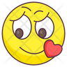 icon flirt emoji