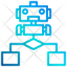 robot chart icon png