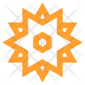 hexa flower icon