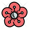 chinese flower logo