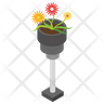 iris flowers logo