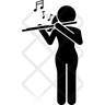 icon for flute