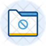 icons of restricted folder