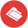 free red folder icons