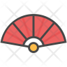 folding fan symbol