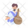 folk music emoji