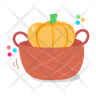 pumpkin basket icon download