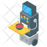 food delivery robot icon png