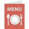 food menu icon