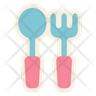 free baby fork icons