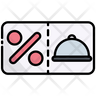 icons for food voucher