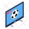 football tv icon png