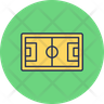 football pitch logo