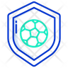 icon for football shield