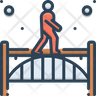 icons of footbridge