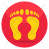 footsteps icon png