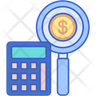 forensic accounting icon download