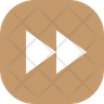forward button square symbol